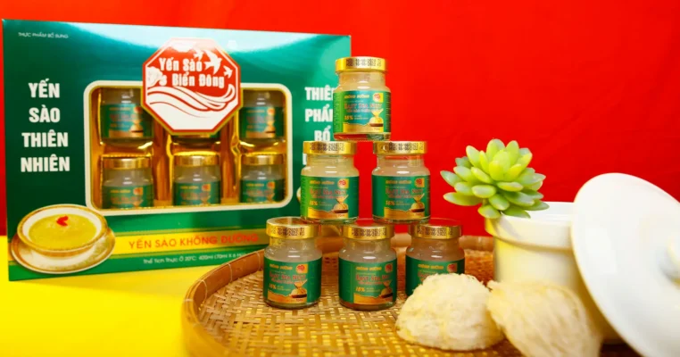 Hộp Quà Tổ Yến Chưng Không Đường Yến Sào Biển Đông ESN