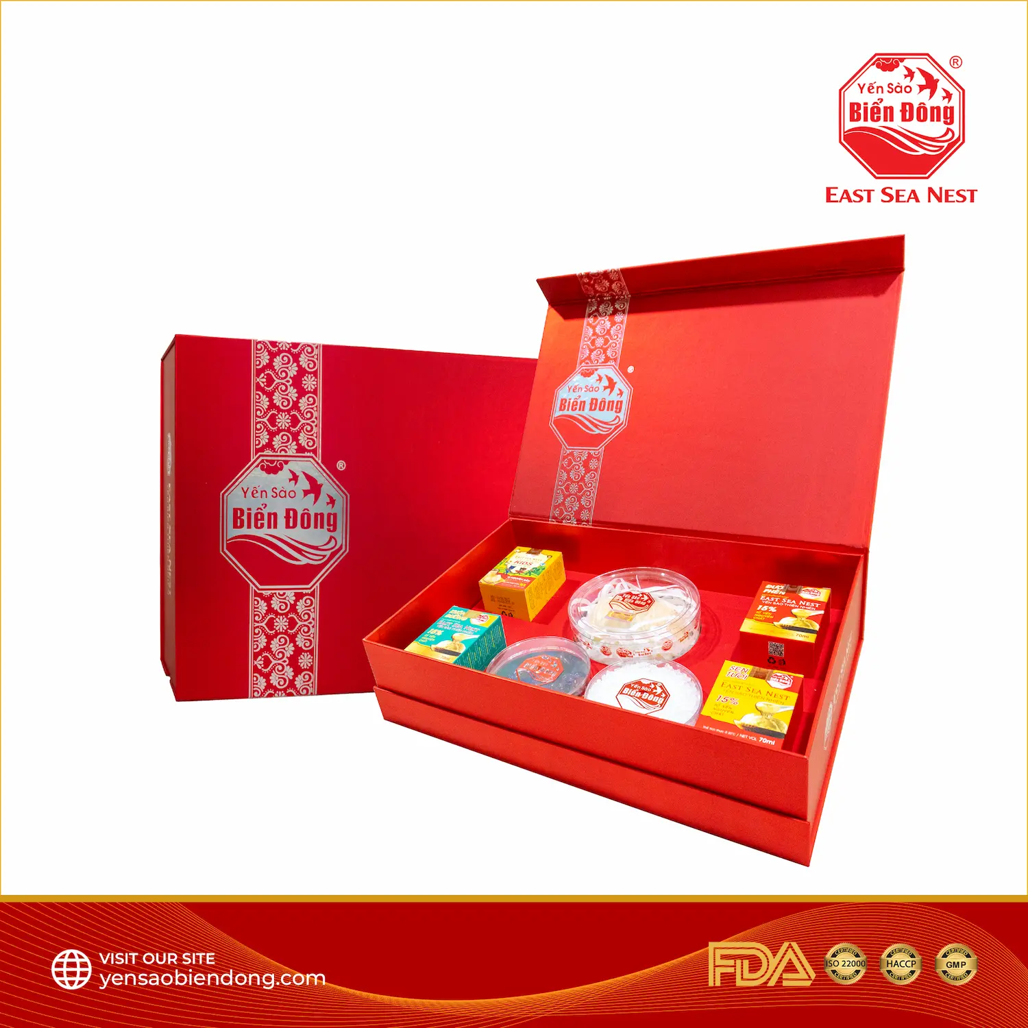 Hộp Quà Lộc Phát Yến Sào Biển Đông ESN
