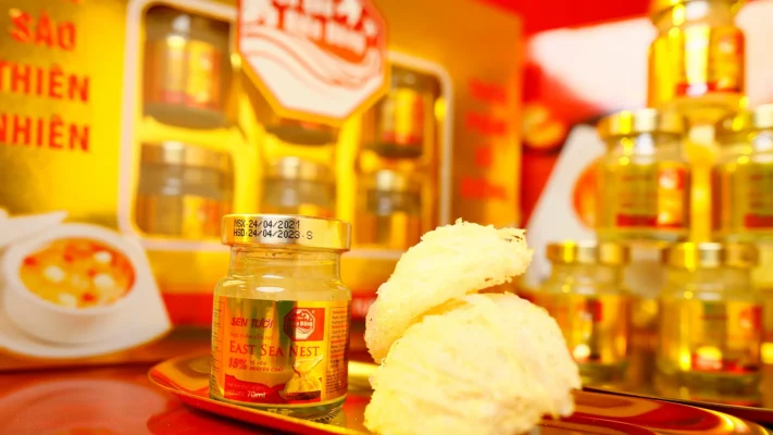 Hộp Quà Tổ Yến Chưng Sen Tươi Yến Sào Biển Đông ESN
