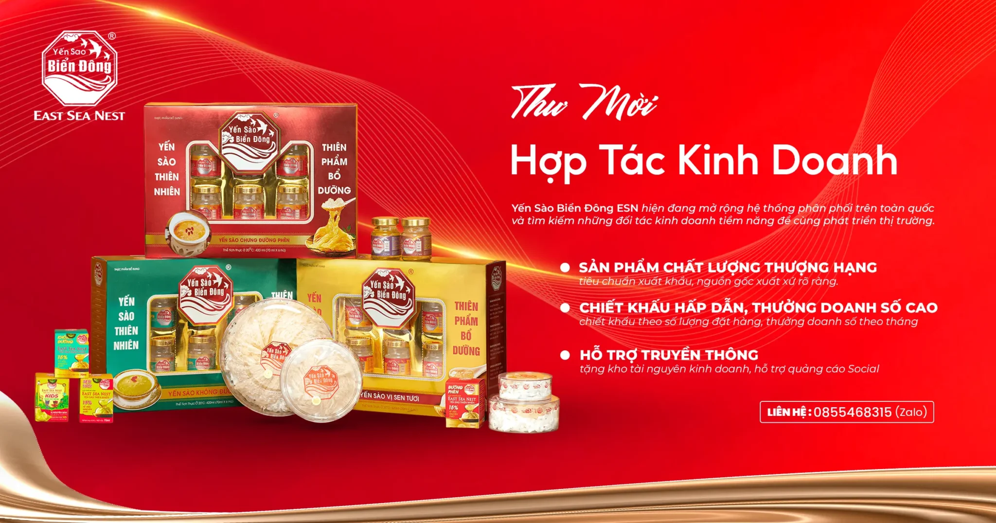 Sản phẩm Yến Sào Biển Đông ESN