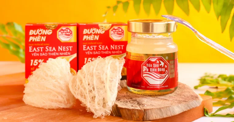 Tổ Yến Chưng Đường Phèn 70ml 15% Yến Sào Biển Đông ESN