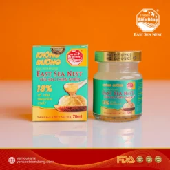 Tổ Yến Chưng Không Đường 70ml 15% Yến Sào Biển Đông ESN