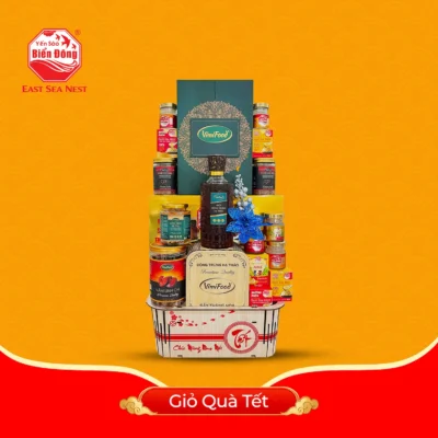 Giỏ Quà tết Phát Tài - Yến Sào Biển Đông ESN