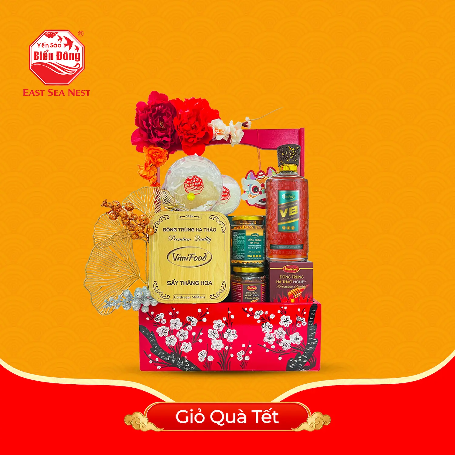 Giỏ Quà Tết VIP 2 - Yến Sào Biển Đông ESN